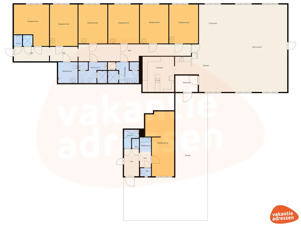 Vakantieadressen accommodatie afbeelding